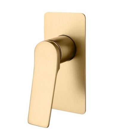 RUSHY Series Square Brushed Brass Built-in Shower Mixer(color up)