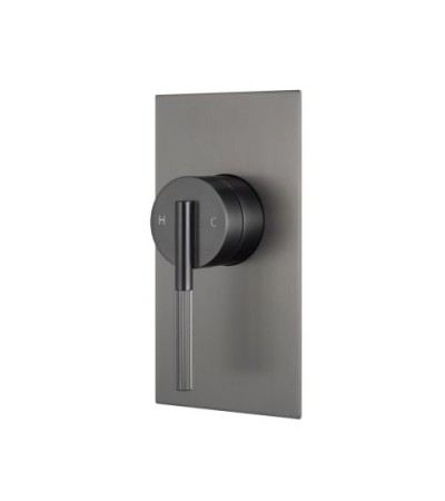 CADDENCE Series Brushed Gun Metal Grey Wall Mixer