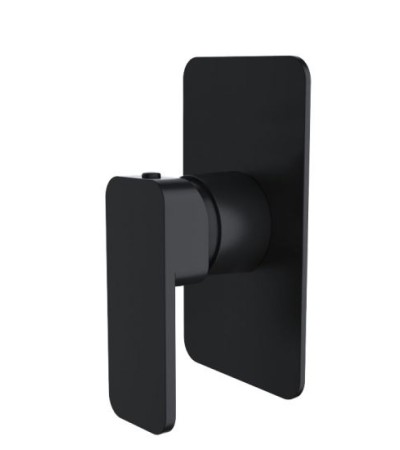 IVANO Series Solid Brass Black Shower/Bath Wall Mixer