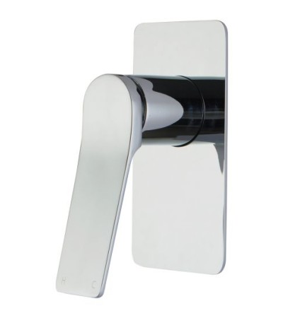 RUSHY Square Chrome Brass Built-in Shower Mixer(color up)