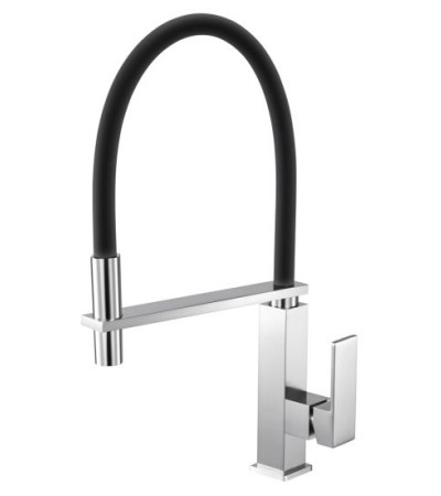 Brushed Nickel Kitchen Sink Mixer Tap